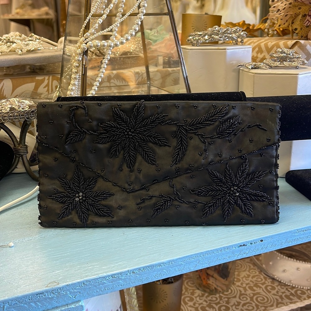 Vintage Bag by Debbie Black Clutch